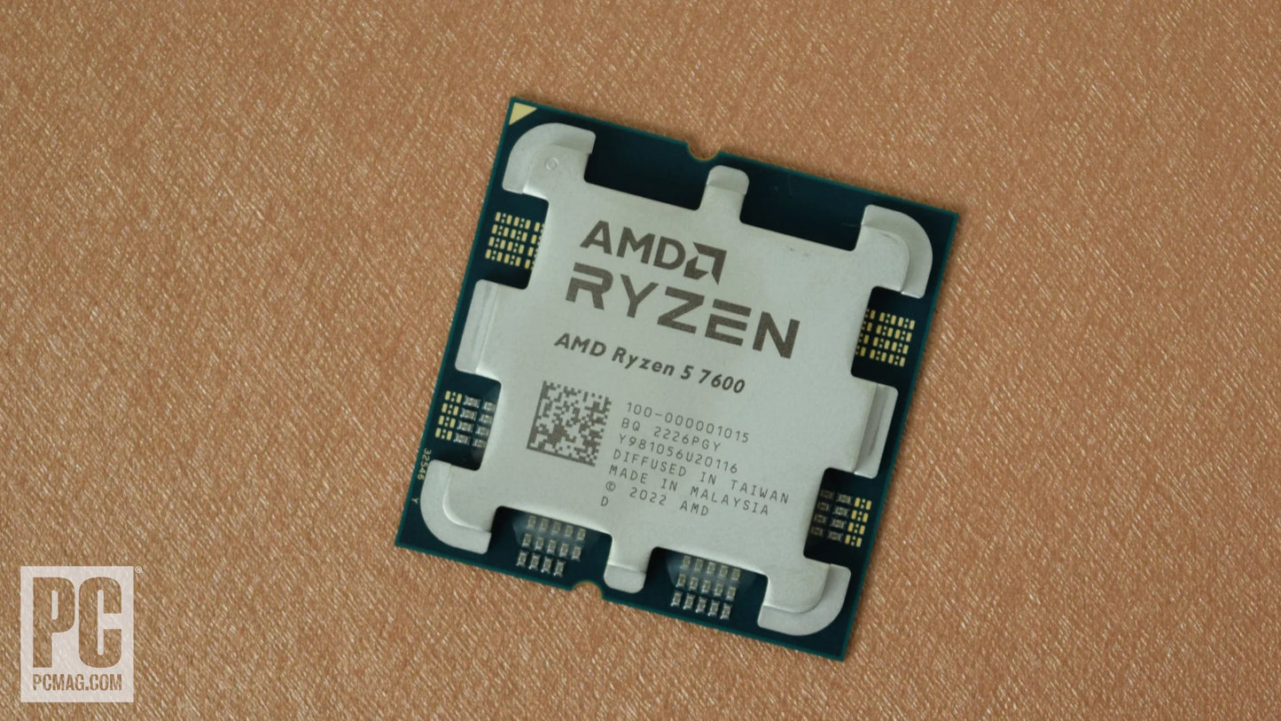 AMD Ryzen 5 7600 OEM Processor (6-Core, 12-Thread, 5.1GHz Boost)