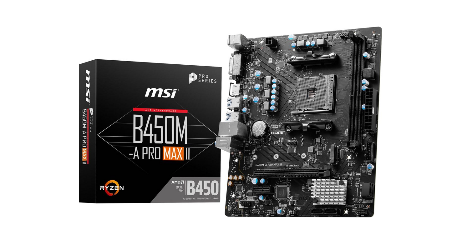 FSP Gaming PC Ryzen 5 4500 16GB Memory 512GB NVMe 4GB Radeon RX 580