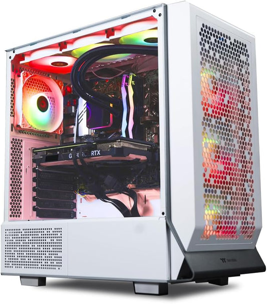 Rosa Tech Omega Gaming PC, Ryzen 7 7700X 4.5 GHz, RTX 4070 Super 12GB GDDR6X, 1TB NVME Gen4, 32GB DDR5 RAM RGB, 750W Gold PSU, Wi-Fi, Win 11 Home