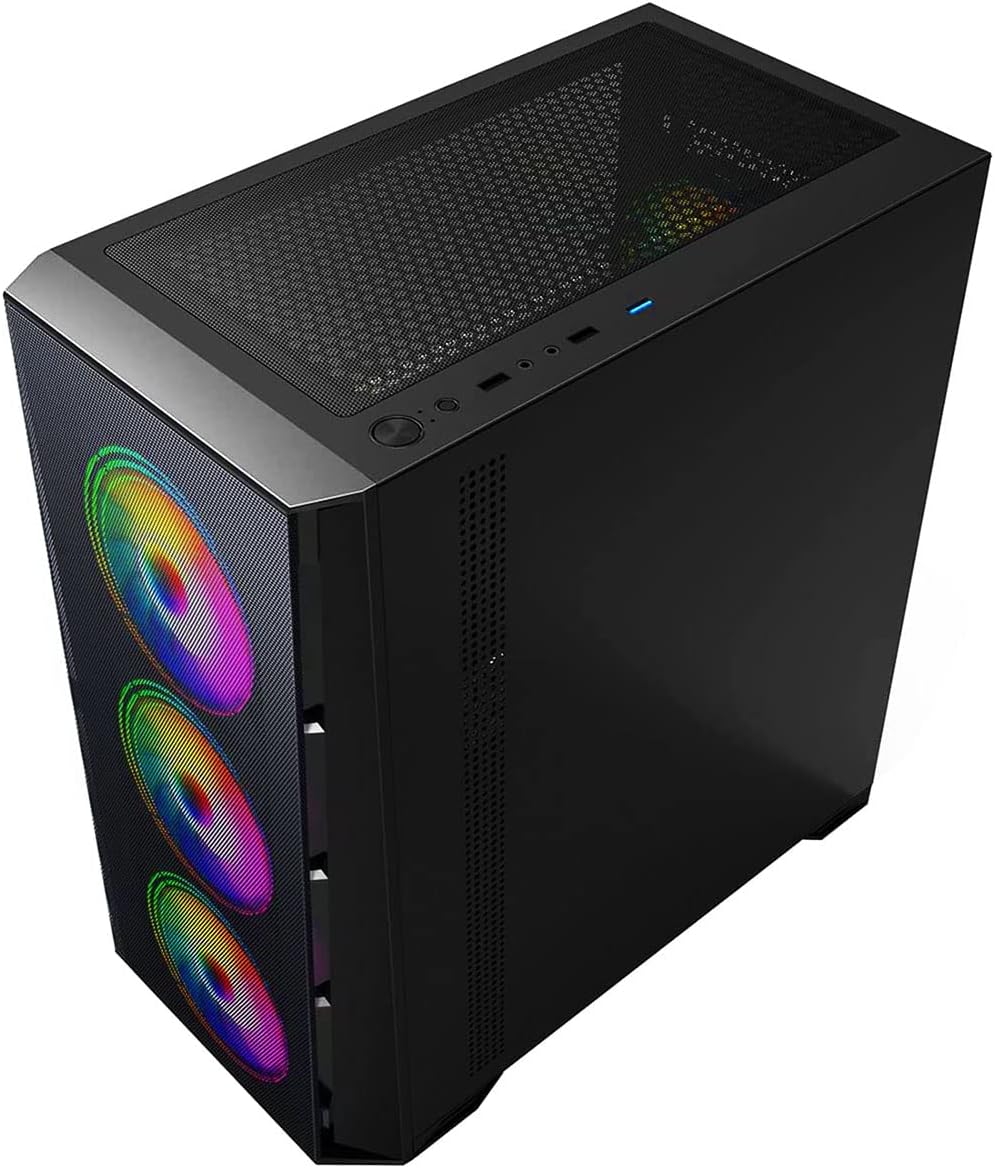 ADMI | Gaming PC, Ryzen 5500 • RTX 3050 Graphics Card • 16GB 3200MHz DDR4 • 1TB NVME SSD • 500W PSU Bronze Rated • Black Mesh RGB Gaming Case • WIFI • Windows 11