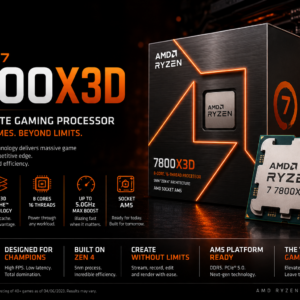 amd ryzen 7 7800x3d am5 8 core 4.2ghz gaming processor